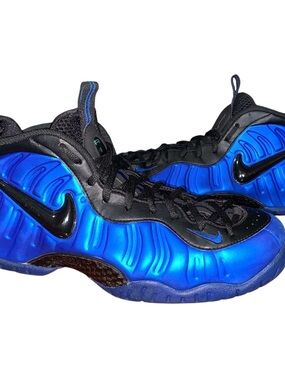 Nike Air Foamposite Pro Hyper Cobalt Blue Men's Size 12 Shoes 624041-403 No Box